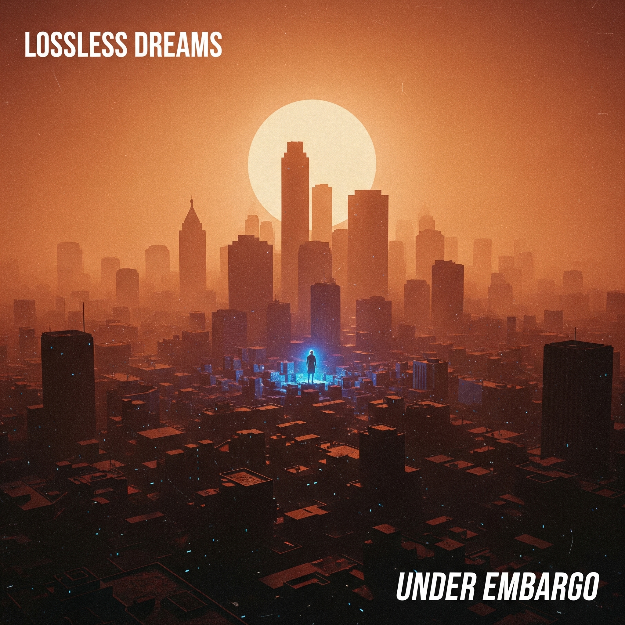 Album artwork for Under Embargo featuring Flyntric by Lossless Dreams - electronic music single released in 2024
